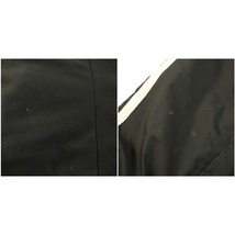 アディダス adidas ESS 3ストライプウィンドジャケット トラックジャケット アウター ナイロン L 黒 ブラック 白 DN1365 レディース_画像9