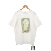 未使用品 ポエットミーツダブワイズ poet meets dubwise 22SS Killiman Jah Low Tシャツ 半袖 コットン F 白 ホワイト /HS ■OS メンズ_画像1