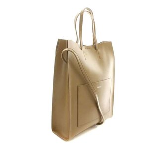 未使用品 ヤーキ YAHKI トートバッグ TOTE BAG ハンドバッグ ショルダーバッグ 2WAY レザー 茶 ブラウン YH-585 /NW10 レディースの画像4