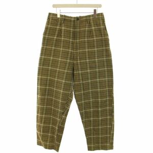 キャピタル kapital CHECK HIGH WAIST PANTS チェックハイウエストパンツ ジップフライ 4 XL マルチカラー K1910LP108 /BM メンズ