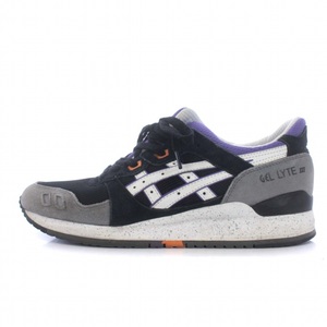 asics GEL-LYTE 3 LIMITED EDITION BLK/GRY/WHT/PPL ゲルライト3 リミテッドエディション スニーカー US9.5 27.5cm TH425L