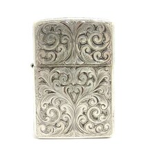 ジッポー ZIPPO オイルライター 5面 彫刻 スターリングシルバー USA製 その他_画像1