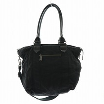 キプリング KIPLING ハンドバッグ ショルダーバッグ 2WAY ロゴ キーホルダー付 黒 ブラック K15586-900 ■GY19 /MQ レディース_画像2