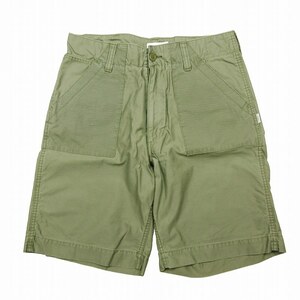 美品 18SS ダブルタップス WTAPS BUDS SHORTS COTTON.SATIN バッツ ミリタリー ショート ハーフ パンツ ショーツ リップストップ コットン