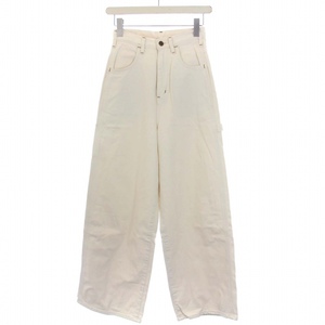 ラングラー フレームワーク CARPENTER PANTS カーペンターパンツ ジップフライ XS アイボリー WS8122 レディース