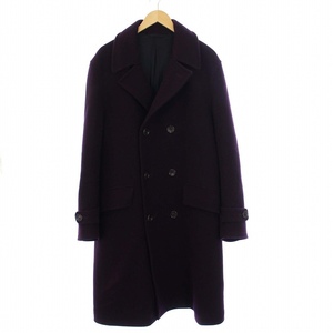 Wakomaria wacko maria lanificio luigi Zanieri Chester Coat Double Hong Long Cashmere смешанный M Bordeaux /KH Men's