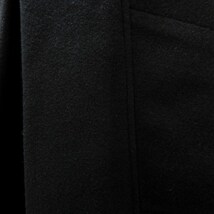 未使用品 バーニーズニューヨーク BARNEYS NEW YORK 近年 タグ付き フレア スカート サイド ポケット タック ウエスト ゴム ロング 濃紺 ネ_画像6