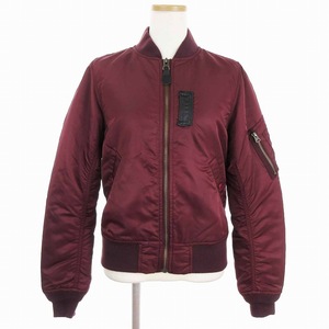  Alpha ALPHA MA-1 "куртка пилота" блузон AAL-1828 wine red серия M женский 