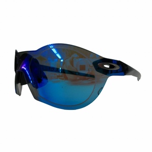 オークリー OAKLEY 美品 9098-0348 RE・Sub Zero リ・サブゼロ Planet スポーツサングラス スキー アイウェア ブルー系 メンズ