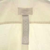 グッドネイバーズシャツ GOODNEIGHBORS SHIRTS ボタンダウンシャツ カジュアルシャツ 長袖 M 白 ホワイト /NW17 メンズ_画像7