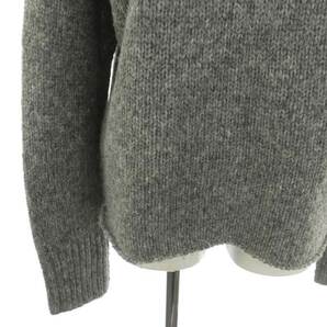 セオリー theory MOCKNECK PO SOFT ALPACA ニット セーター 長袖 ハイネック アルパカ混 ウール混 S グレー /AT ■OS レディースの画像5