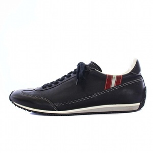  Patrick PATRICK BOSTON 2 Boston 2 sneakers low cut leather 41 26cm black black /KH men's 