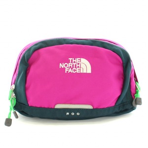  The North Face THE NORTH FACE body bag waist bag Logo embroidery purple purple navy blue navy /BB lady's 