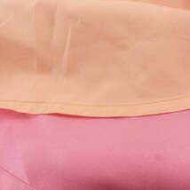 チェスティ Chesty フラワーベルトスカート フレア ロング 0 XS ピンク 11S702 /KQ レディース_画像5