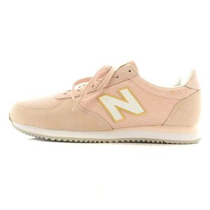 ニューバランス NEW BALANCE WL220TPA スニーカー シューズ スエード US7 24.0cm ピンク 白 ホワイト /NW26 レディース