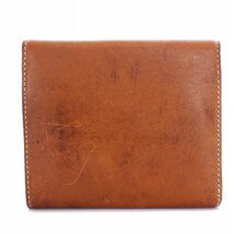 ダブルアールエル RRL Ralph Lauren DOUBLE RL LEATHER ENVELOPE WALLET 二つ折り財布 レザー 茶 ブラウン /KH メンズ_画像2