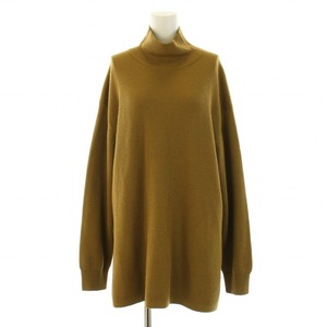 スティーブンアラン Steven Alan WOOL HIGH NECK KNIT ウールハイネックニット セーター 長袖 リブ F カーキ 8213-106-0297