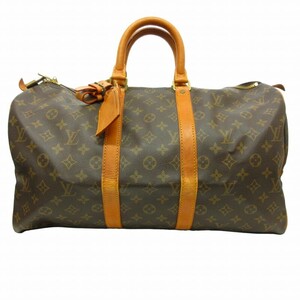 ルイヴィトン LOUIS VUITTON ボストンバッグ キーポル45 モノグラム トラベルバッグ M41428 ブラウン系 ■WY レディース