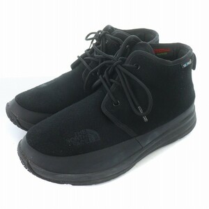 ザノースフェイス THE NORTH FACE NSE Traction Lite WP Chukka チャッカブーツ ショートブーツ 防水 US7 25cm 黒 ブラック NF52085 /KU メ