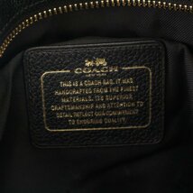 コーチ COACH ソフィア トートバッグ ハンドバッグ レザー チェーン 黒 ブラック 36600 /YI24 レディース_画像7