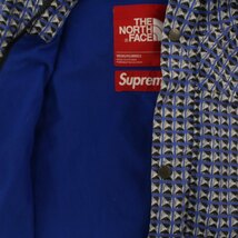 THE NORTH FACE × Supreme 21SS Studded Mountain Light Jacket スタディッドマウンテンライトジャケット 総柄 XL 青 黒 NP121031_画像3