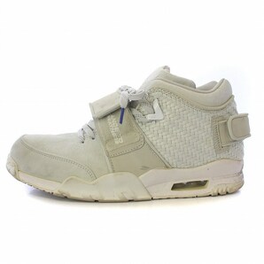 NIKE AIR TRAINER VICTOR CRUZ スニーカー シューズ ハイカット レザー ベルクロ マジックテープ ロゴ 刺繍 US10.5 28.5cm グレーの画像1