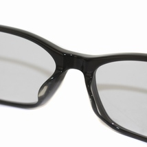 レイバン RAY BAN メガネ 眼鏡 度なし スクエア ロゴ フルリム 55□16 黒 ブラック RB5220 2000 /IR ■GY18 メンズ_画像5