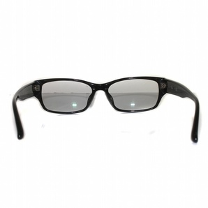 レイバン RAY BAN メガネ 眼鏡 度なし スクエア ロゴ フルリム 55□16 黒 ブラック RB5220 2000 /IR ■GY18 メンズの画像3