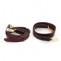 未使用品 レザージュエルズ LEATHER JEWELS ハンドバッグ ショルダー 2WAY 肩掛け メルディアナ レザー クロコ型押し 紫 黒 17N06_画像8