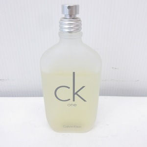 カルバンクライン CALVIN KLEIN ck oneシーケーワン 香水 オーデトワレ EDT SP 100mL 残量7割