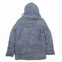 極美品 15AW バズリクソンズ × シュガーケーン BR13305 TYPE DENIM N-3B デニム シビリアン ミリタリー コート ジャケット 50周年記念 L_画像2