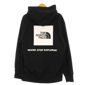 ザノースフェイス THE NORTH FACE Back Square Logo Hoodie バックスクエア ロゴ スウェット パーカー プルオーバー 裏毛 プリント NT12034