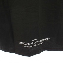 ザノースフェイス THE NORTH FACE SQUARE LOGO STANDARD TEE Tシャツ カットソー 半袖 クルーネック ロゴ プリント M カーキ メンズ_画像7