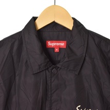 シュプリーム SUPREME プレイボーイ PLAYBOY 11SS Nylon Coach Jacket ナイロン コーチジャケット ブルゾン ロゴプリント M 黒 ブラック_画像4