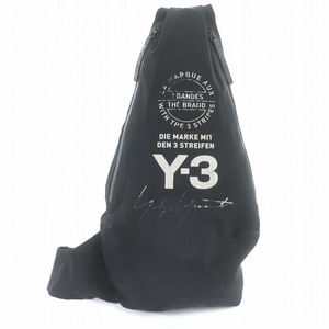 ワイスリー Y-3 ヨウジヤマモト アディダス adidas ショルダーバッグ メッセンジャーバッグ ロゴ ナイロン 黒 白 CY3501 /SI2