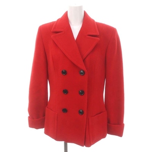  Iceberg ICEBERG double button wool coat pea coat short 40 red red /HK #OS lady's 