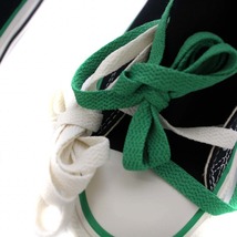 未使用品 コンバース CONVERSE ALL STAR R XLARGE HI スニーカー シューズ ハイカット キャンバス US5.5 24.5cm 黒 緑 レディース_画像6