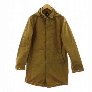 THE NORTH FACE 21AW ロールパック ジャーニーズ コート Rollpack Journeys Coat ステンカラー ミドル フード XL マスタード 茶