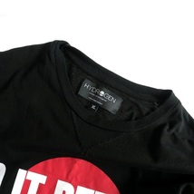 ハイドロゲン HYDROGEN プリントTシャツ カットソー 半袖 XL ブラック 黒 メンズ_画像4