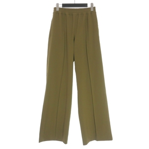 トラント TRENT CENTER SEAM EASY PANTS イージーパンツ スラックス 1 カーキ 緑 812899090122 レディース