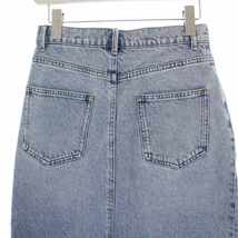 スローブ イエナ SLOBE IENA 21SS LE DENIM タイトロングデニムスカート ジップフライ 36 S インディゴ 21060912722110 レディース_画像6