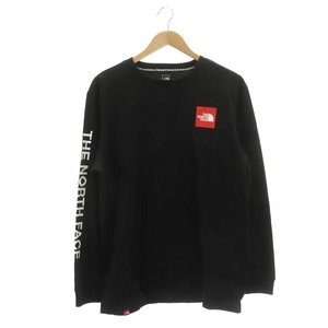 ザノースフェイス THE NORTH FACE TNF CORE L/S R/TEEカットソー Tシャツ 長袖 ロンT ロゴ XL (105) 黒 白 赤 NT7TL70A