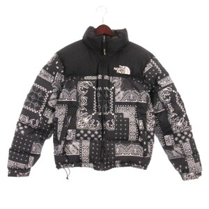 未使用品 ザノースフェイス THE NORTH FACE タグ付き 22AW 1996 NOVELTY NUPTSE JACKET ノベルティ ヌプシ ダウン ジャケット バンダナ柄