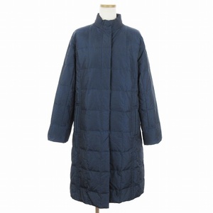 ti Cross DICROS SPORTS beautiful goods down coat long navy blue navy M lady's 