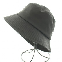 サイト YOHJI YAMAMOTO PE/RAYON GABARDINE STRETCH BUCKET HAT レーヨンギャバジンストレッチバケットハット バケハ F 黒 UU-H17-912_画像3