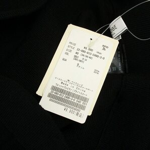 未使用品 スローブ イエナ SLOBE IENA 22AW ウォッシャブルミラノリブタイトスカート ミモレ ロング ウール混 40 L 黒 ブラックの画像7