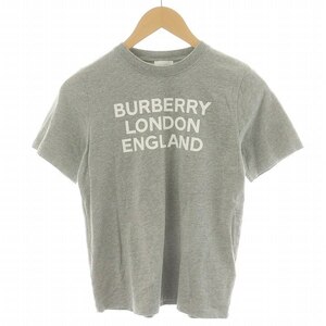 バーバリー ロンドン BURBERRY LONDON ENGLAND Tシャツ カットソー 半袖 ロゴ 12Y 152cm グレー /AN25 キッズ