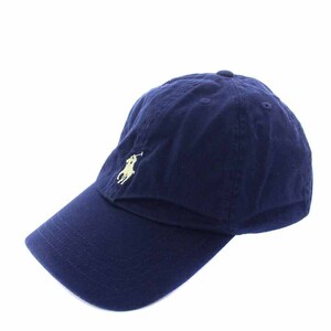 ポロ ラルフローレン POLO RALPH LAUREN 帽子 キャップ ロゴ刺繍 ONE 紺 ネイビー /YI14 メンズ