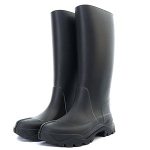 マルタンマルジェラ 22 Martin Margiela 22 メゾンマルジェラ TABI RAIN BOOT 足袋 ブーツ ロング 長靴 ラバー 37 黒 S58WW0159