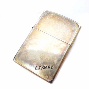 ジッポー ZIPPO LUCKY STRIKE ラッキーストライク L.S./M.F.T. 1871-2001 130th Anniversary 130周年記念 オイルライター XVI 2000年製 シ